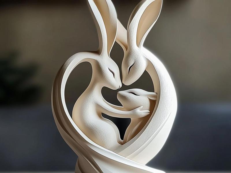 Festive Bunny Ornament – Beautiful Spring Decor