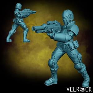 Female Sector Enforcer 4 (PRESUPPORTED)