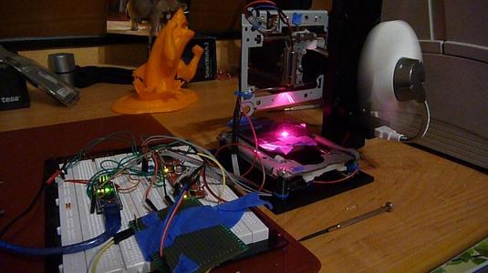 3DPILE - a 40$ DIY Laser Engraver