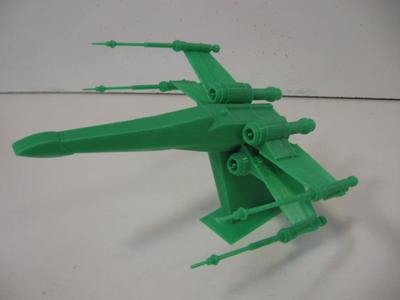 Star Wars X-Wing - sliced to print without support, and with stand
