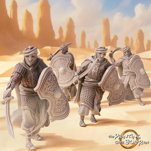 Easterner Swordsmen Set - Presupported
