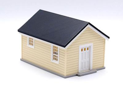 HO Scale Bee House Flat-Pack Press-Fit Kit