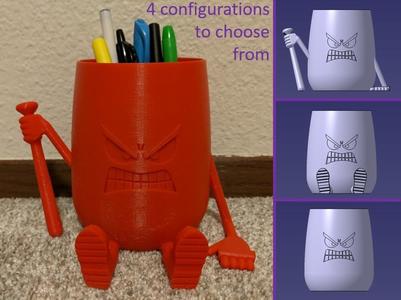 Intimidating Pen Holder