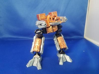 PrintABlok Chicken Walker Mech with pilot Blaze Articulated Construction Toy