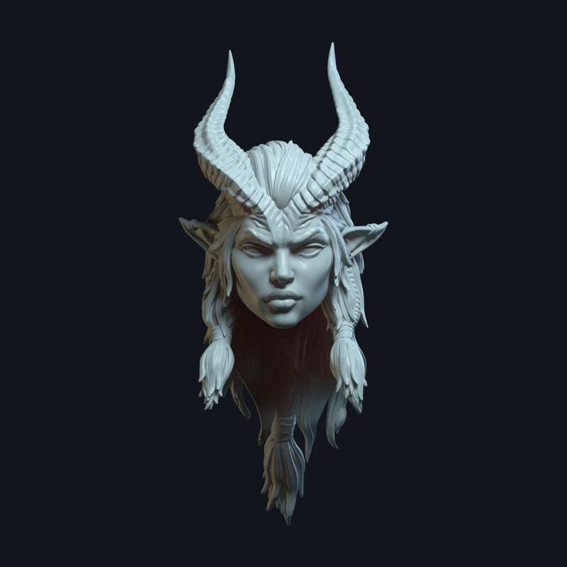 Elaria v2 Action Figure Head
