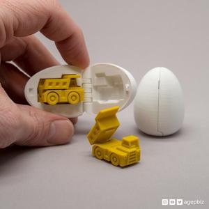 Surprise Egg #1 - Tiny Haul Truck