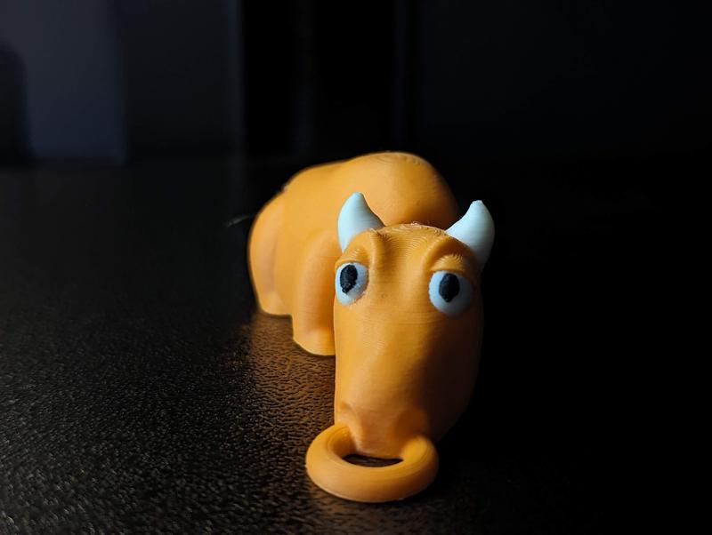 Bull Flexi Keychain