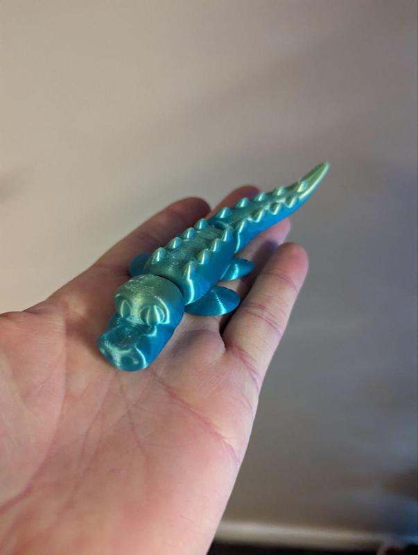 Cute Flexi Crocodile