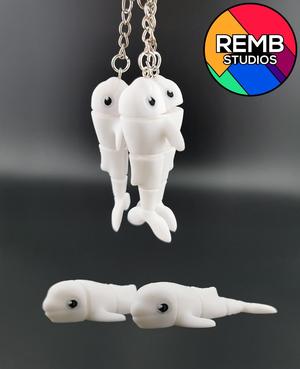  Articulated Beluga Whale | Flexi Beluga Whale