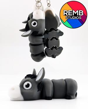 Flexi Donkey – Articulated Print-in-Place Model
