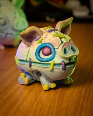 Twisty Piggy Bank - April Exclusive