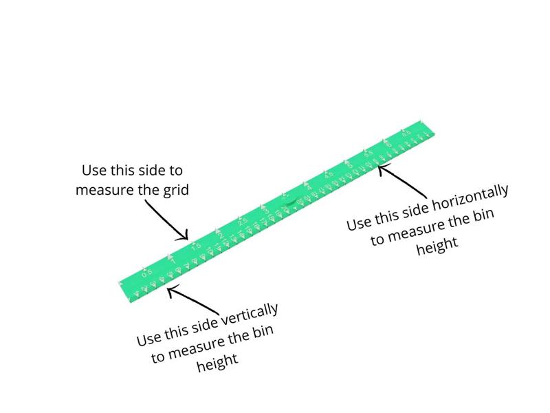 Gridfinity ruler   