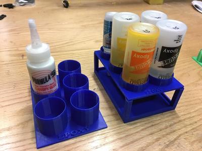 Epoxy Glue Bottle Holder