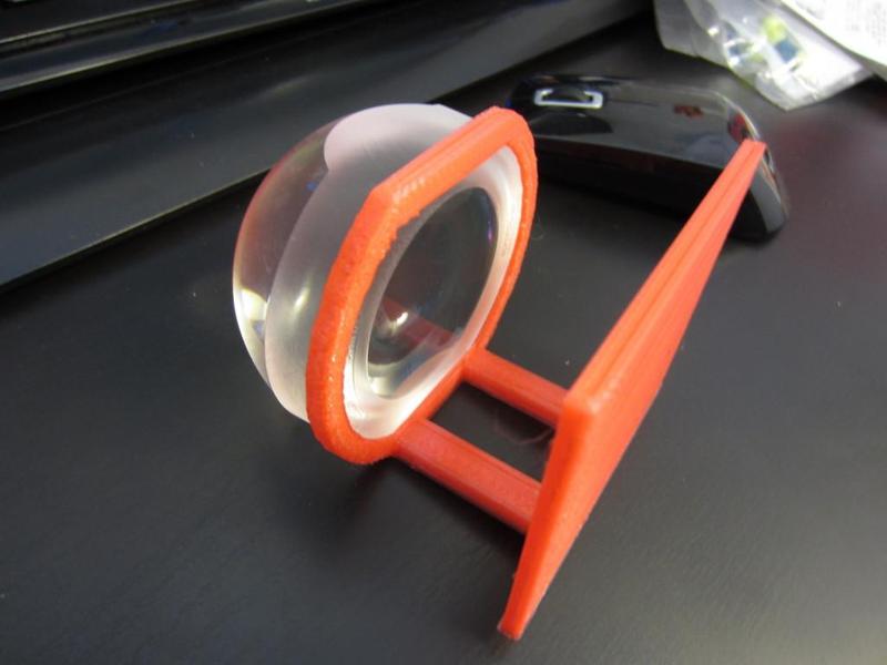 LumiDome magnifier holder