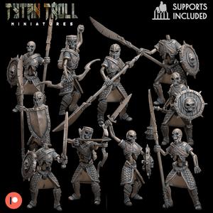 Crypt Skeleton Bundle [Pre-Supported]
