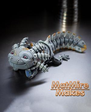 RoboLotl - Robot Axolotl  - Articulated Figure