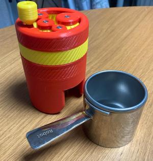 True Umikot 58mm Base with tabs for Cafelat Robot