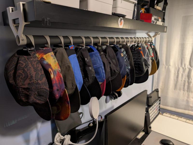 Ikea lack caps/hat holder
