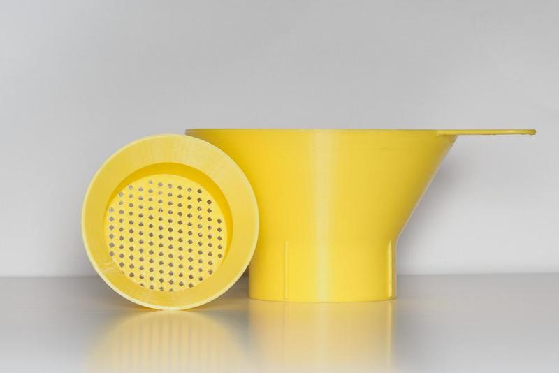 Wide Mouth Jar Funnel w/Strainer