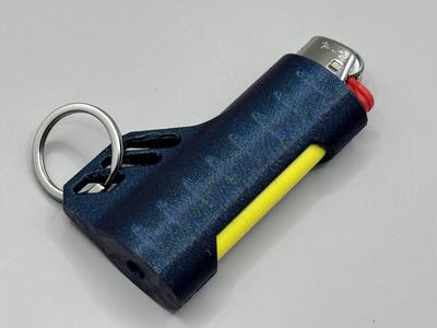 Rugged Bic Lighter Sleeve and Keychain