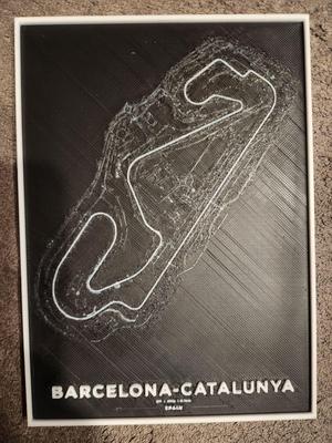 Barcelona Circuit F1 - HueForge