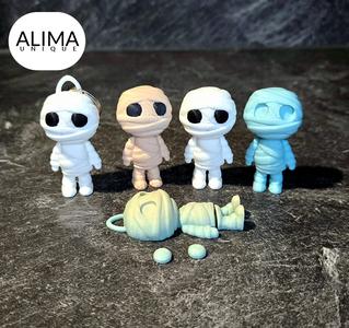 little mummy + keychain