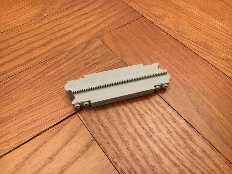 Lego Monorail Track Diagonal - 8 Studs Long   