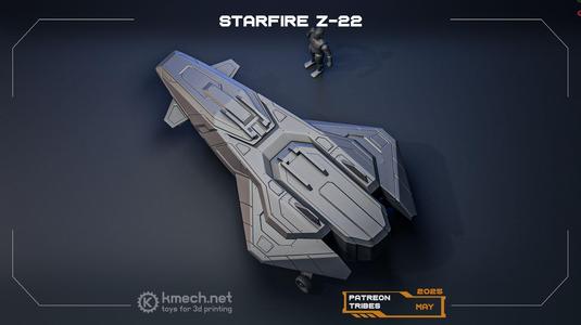 STARFIRE spaceship