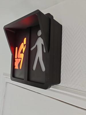 Panneau signalisation WC (pedestrian-crossing light)