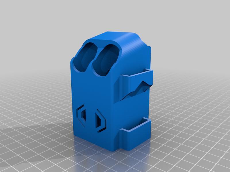 Mini Slanted Talon Mag Holder, Belt and MOLLE (Nightingale magazine)