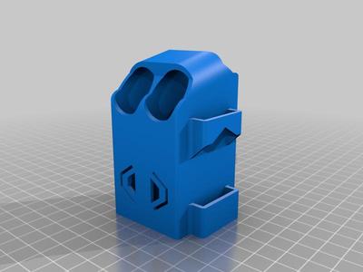 Mini Slanted Talon Mag Holder, Belt and MOLLE (Nightingale magazine)
