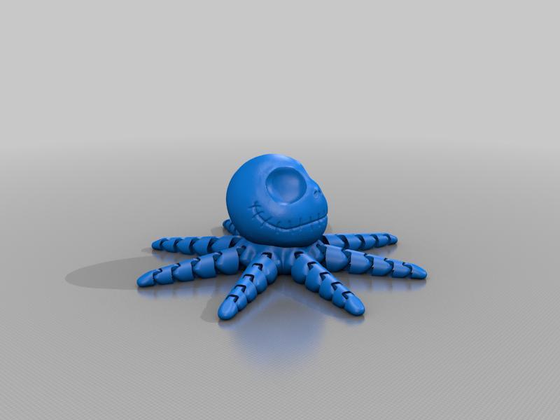 Jack Skellington Octopus