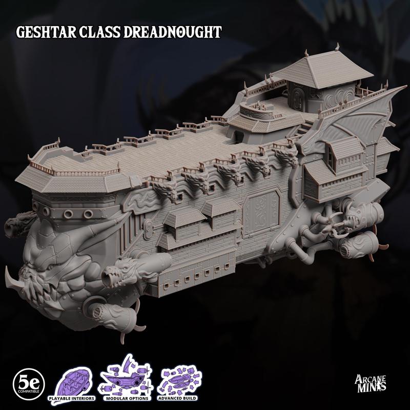 Airship - Geshtar Class Dreadnought