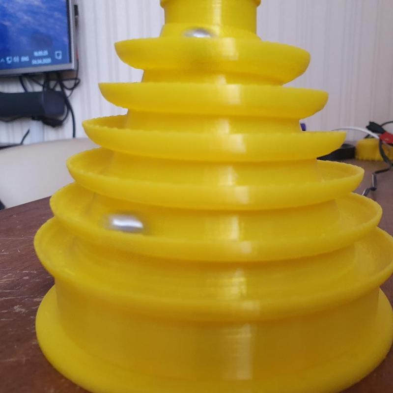 Spiral Marble Run with Motor (USB)