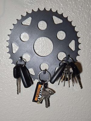 Sprocket Key Hanger