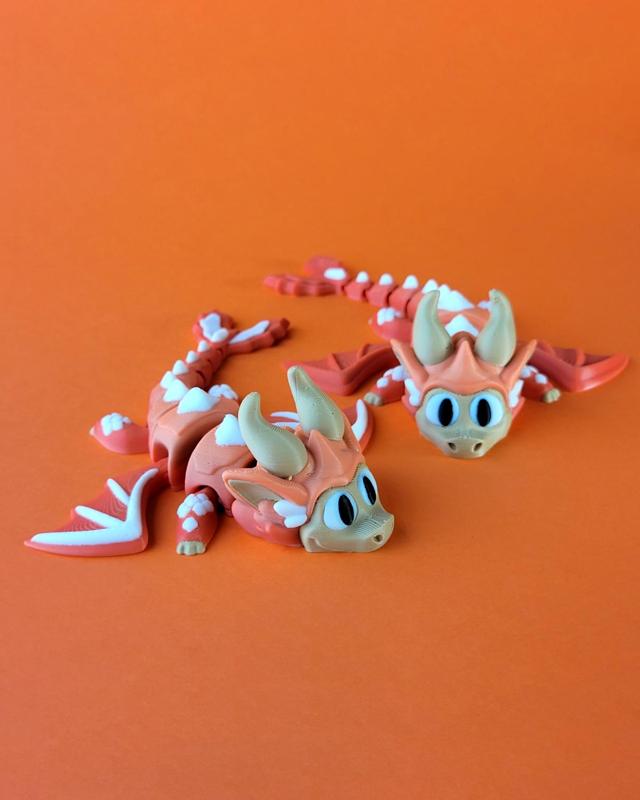 Winktail - Cute Flexi Dragon with Bonus Egg!