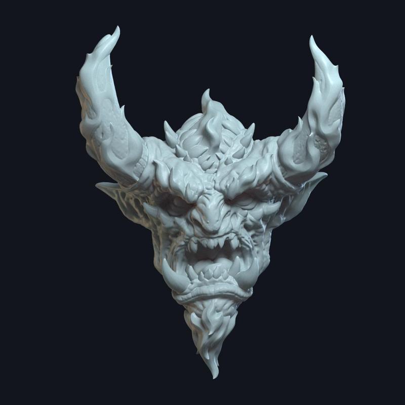 Voczyrath v2 (actiong figure head)