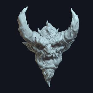 Voczyrath v2 (actiong figure head)