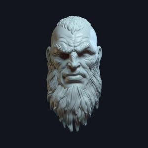 Thalor BlackBlade v7 Action Figure Head