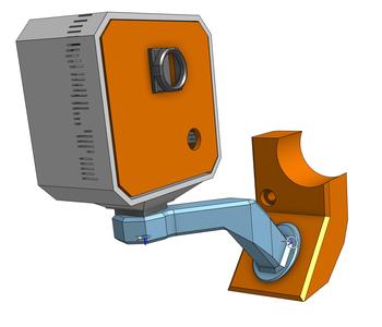ESP32-CAM z-axis mount for MK4S/prusa enclosure