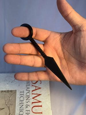 Spinning Kunai Knife Bookmark