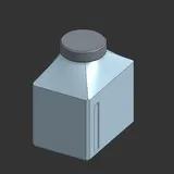 Container for (washing) powder