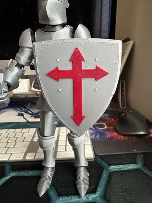 Crusader Shield for Dummy 13 Knight