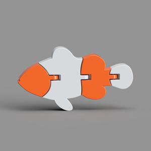 Articulated Clown Fish