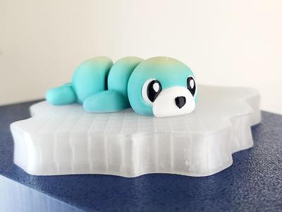 Little Seal and His Iceberg Platform