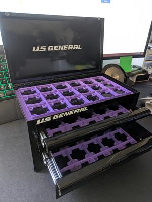 Gridfinity for USGeneral Mini Toolbox: A Harbor Freight Mini Toolbox