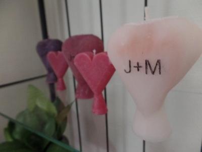 Candle heart mold V2