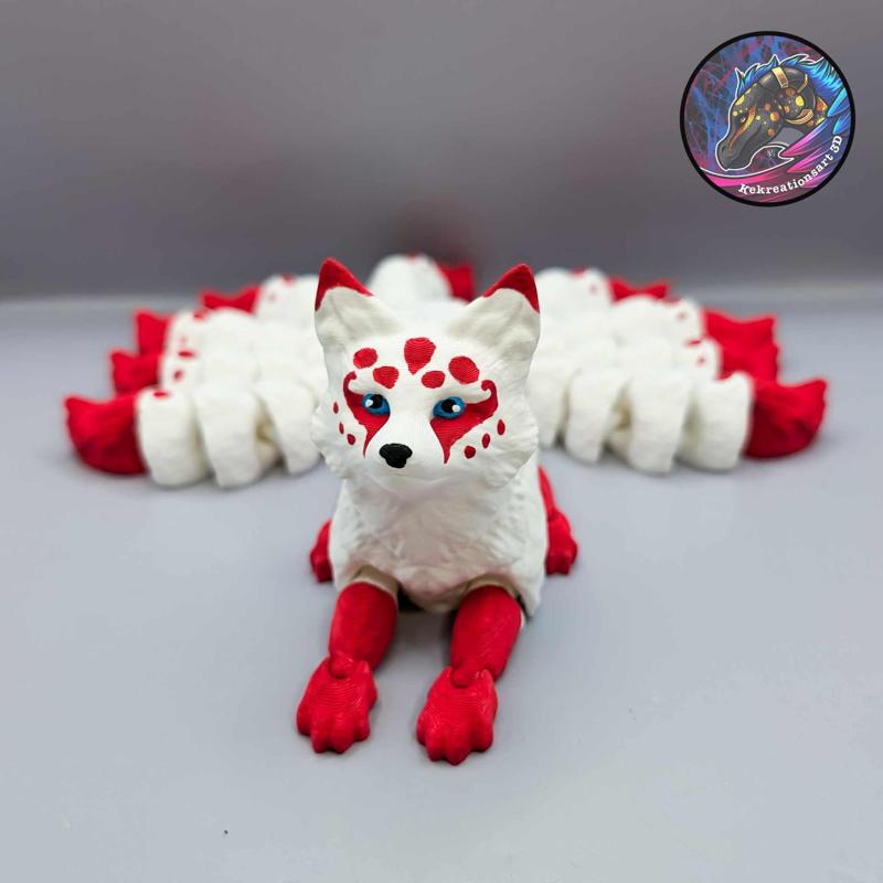 Flexi Nine Tailed Kitsune