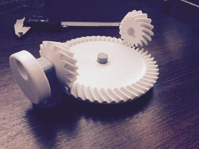 Spiral Bevel Gear Toy Set