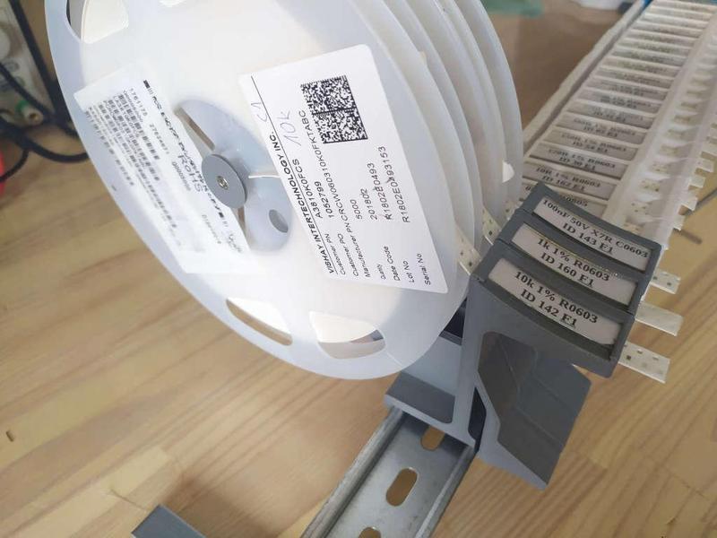 SMD component reel holder DIN